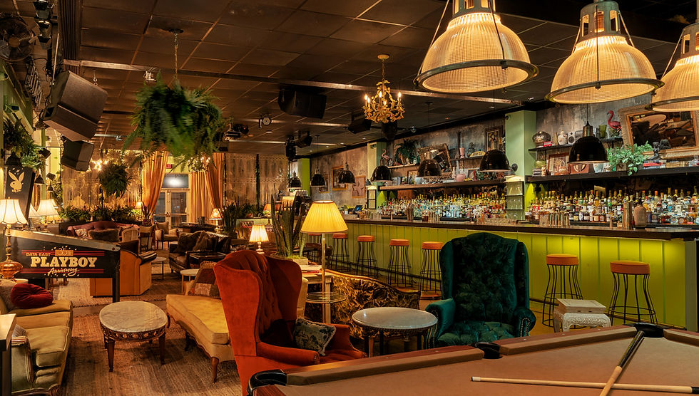 Midtown Miami's Sylvester Cocktailery interior