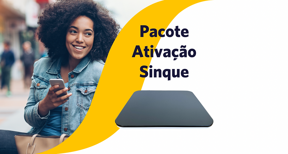 Pacote de Ativação do Sinque (inclui monitor)