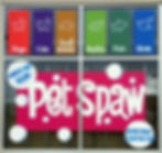 Pet Spaw Window Ad