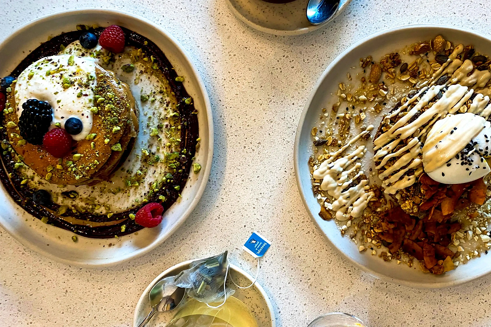 Glutenvrije pancakes bij NOLA