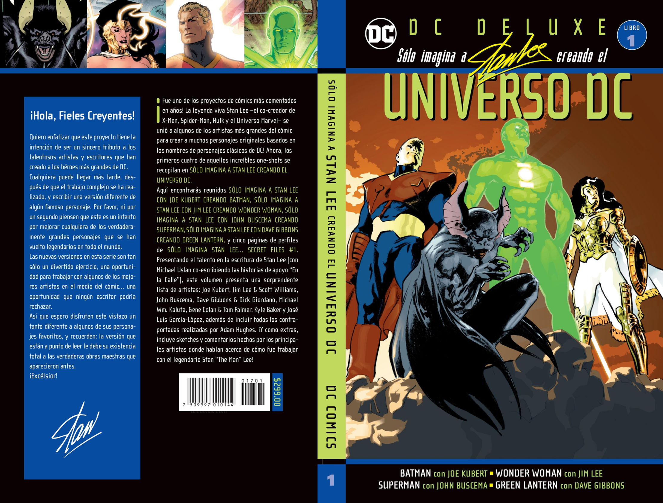 SOLO IMAGINA A STANLEE CREANDO EL UNIVERSO DC