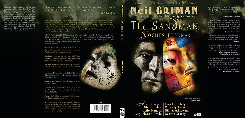 THE SANDMAN NOCHES ETERNAS