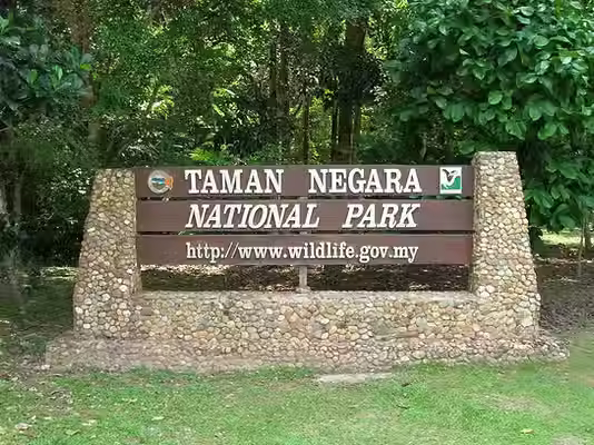 Entrée du Taman Negara