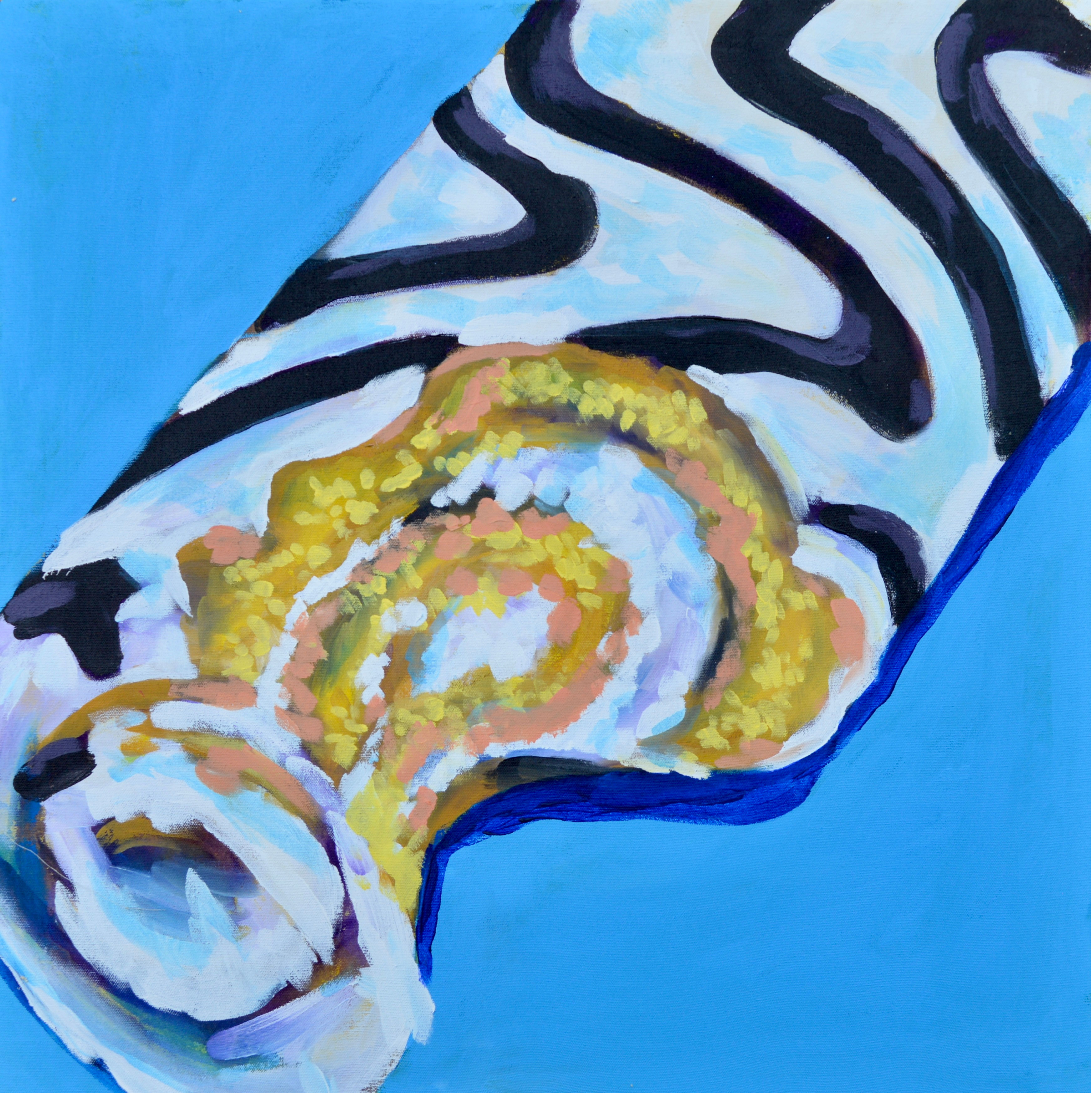 Zebra Cake Print 10x10"