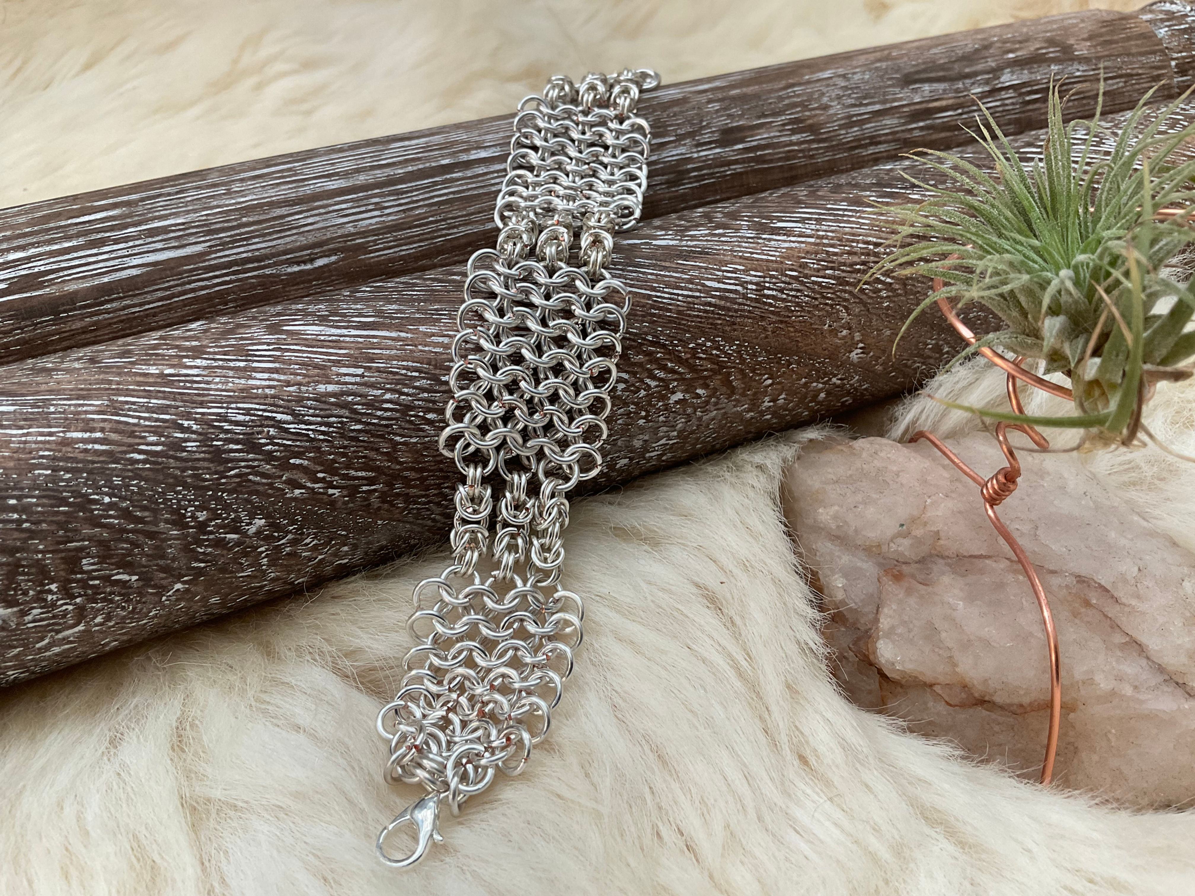 Celtic and byzantine bracelet