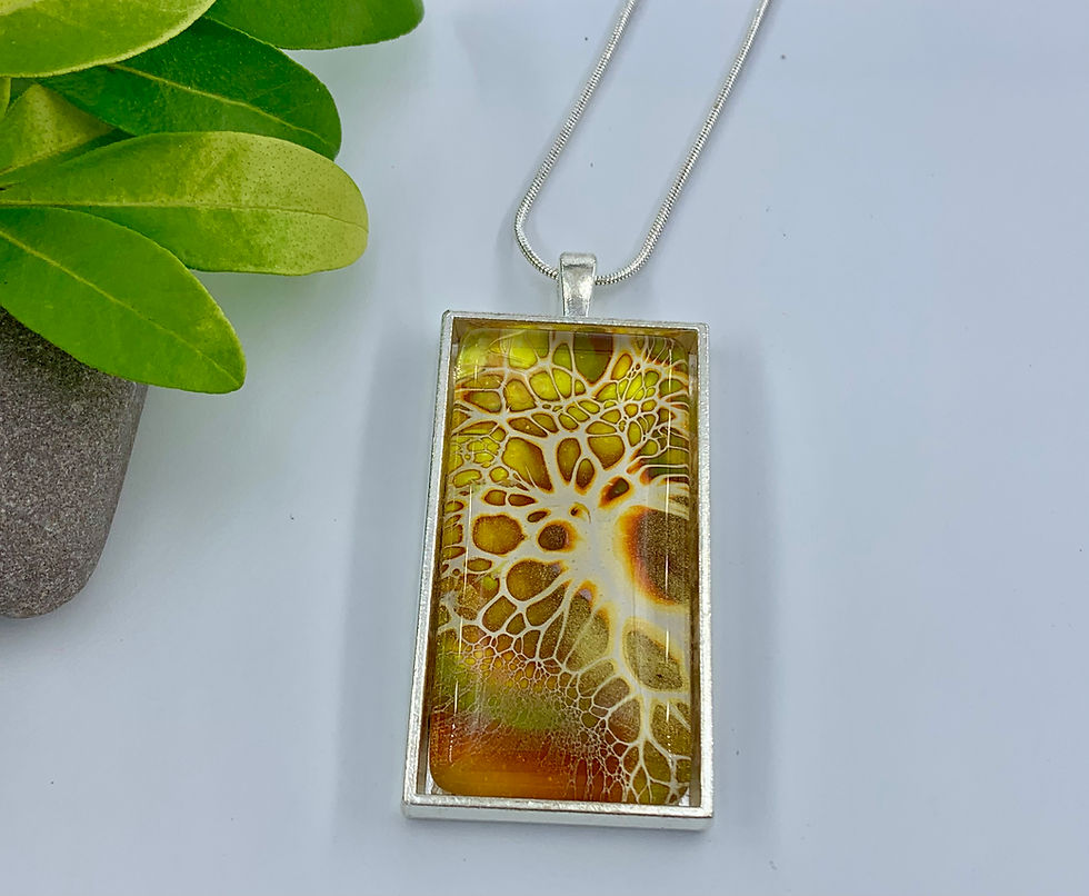Thumbnail: Acrylic Pour Jewellery