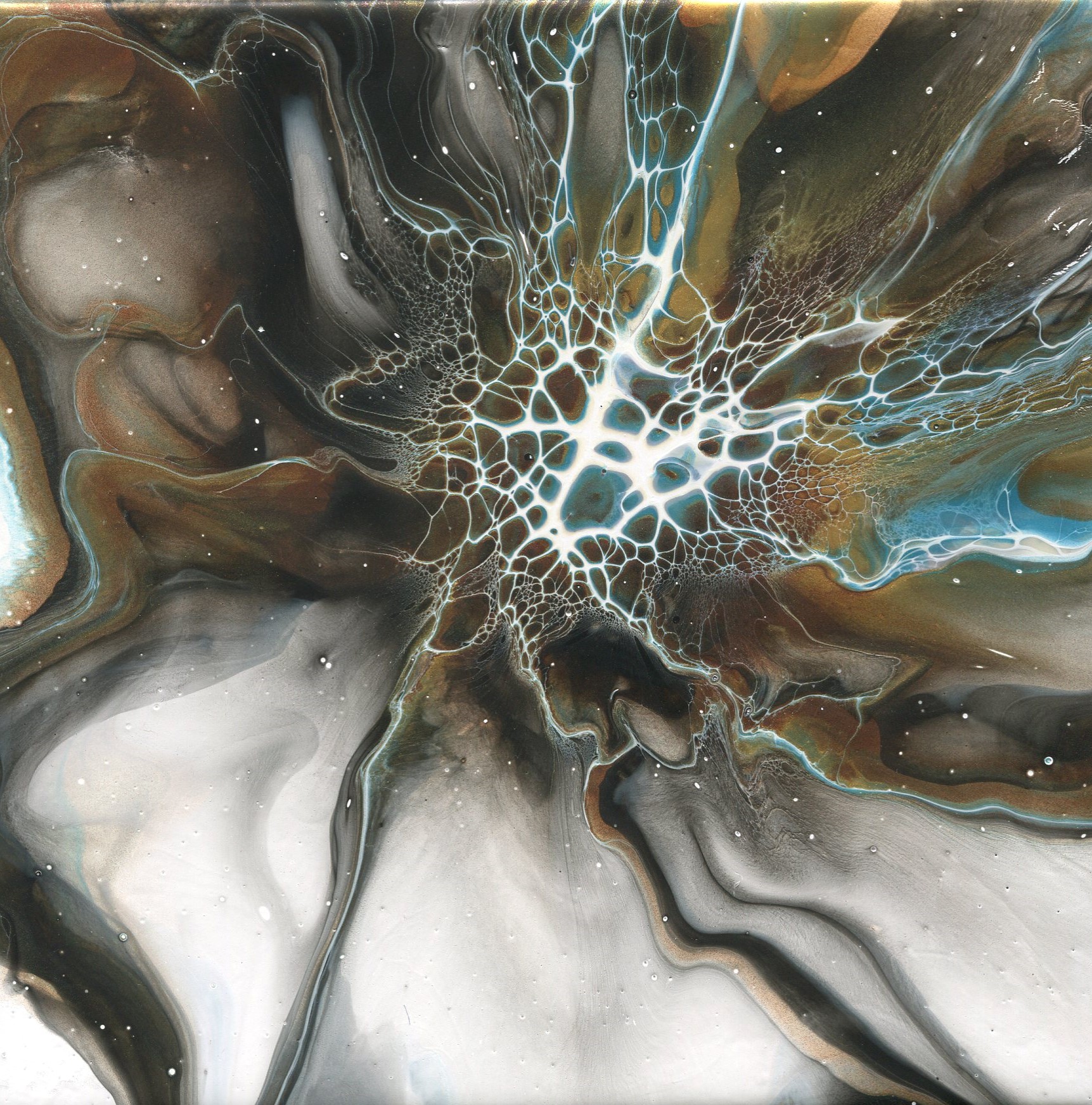 Bronze Flower 2