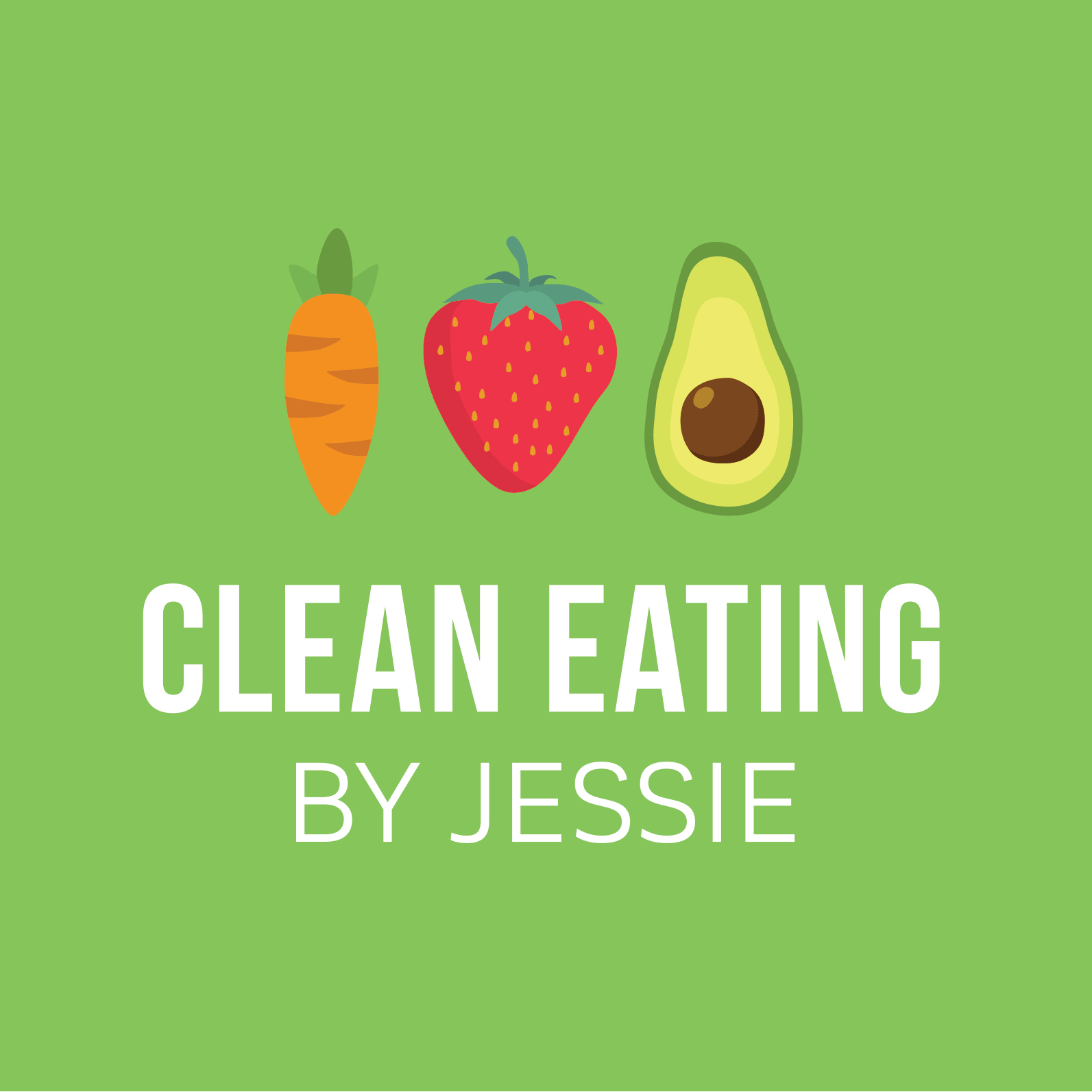 Clean-Eating-by-Jessie-Logo-Green-Square