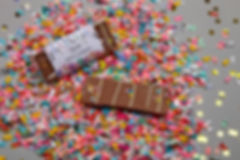Party Popper Milk Chocolate Bar 40g