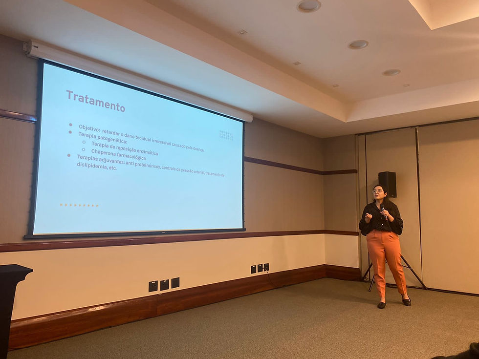 Palestra sobre Doenças Renais Raras na Jornadas Paranaense de Nefrologia de 2022