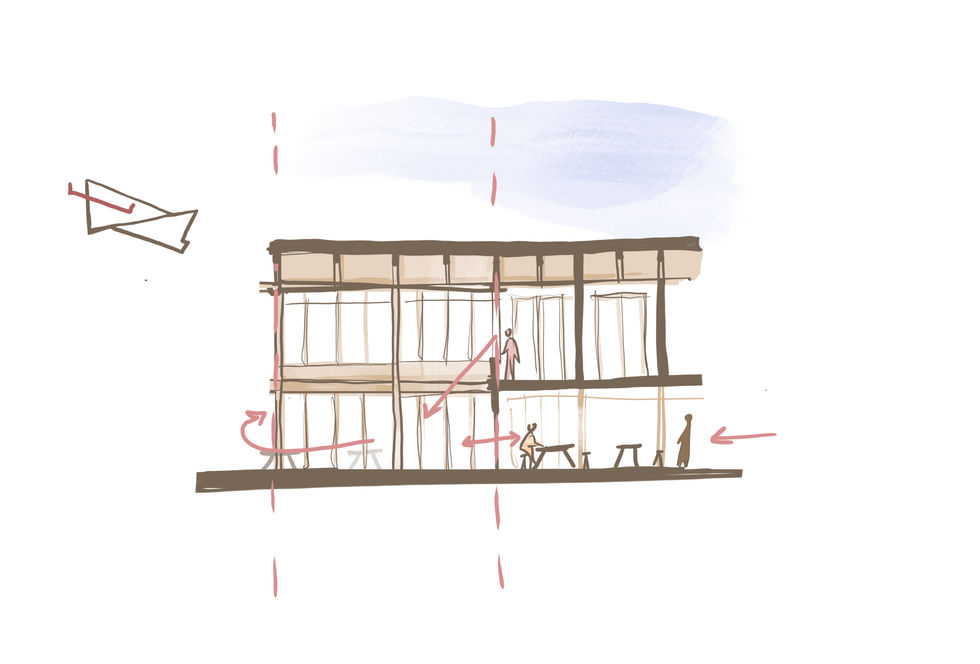 Workshop spaces diagrams