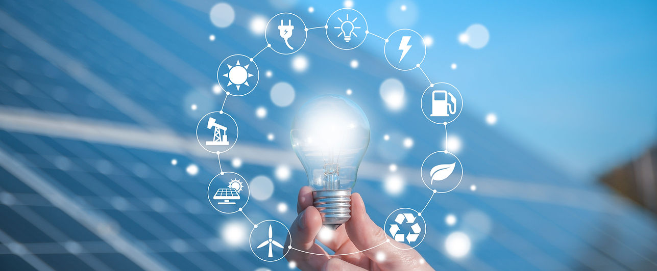 man-holds-light-bulb-led-bulb-background-solar-panels-with-icons-energy-sources-renewable-