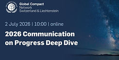 2026 Communication on Progress Deep Dive