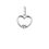 Thumbnail: Links of London Sterling Silver Tie the Knot Heart Charm