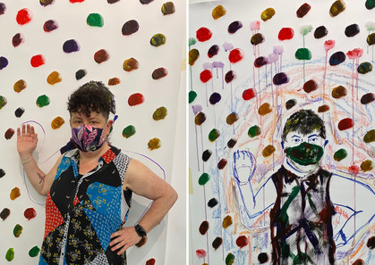 Large self portraits