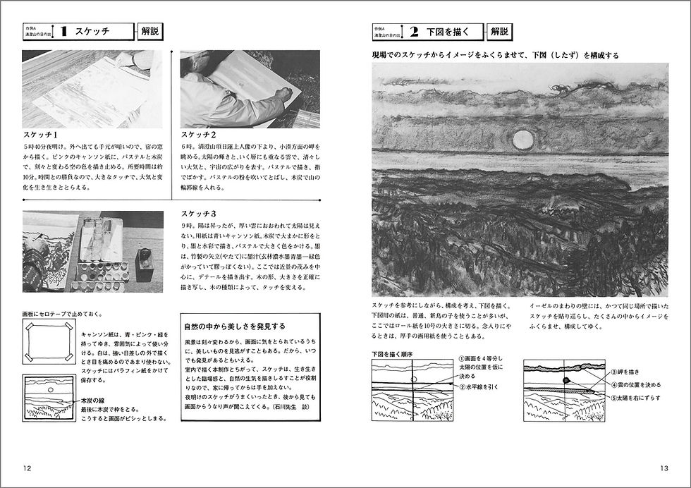 サムネイル： 電子版 日本画ノート・風景