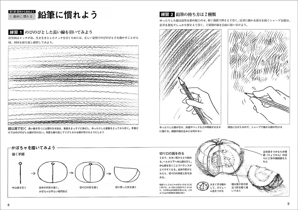 サムネイル： 鉛筆画初級レッスン