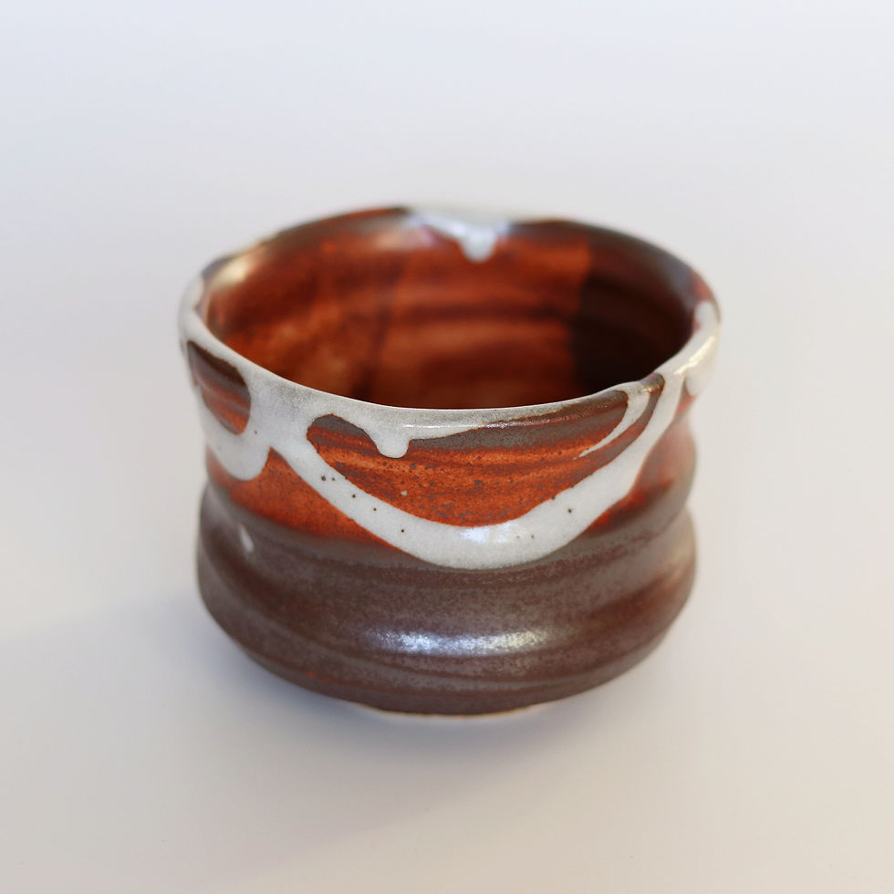 Bol à matcha artisanal | Tsutsu-Chawan Momiji | Japon