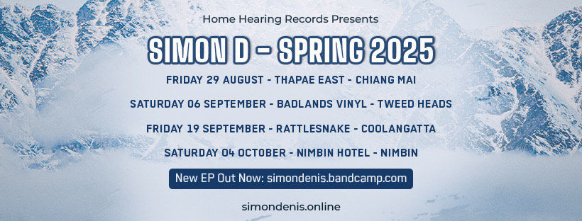 Simon D Spring 2025 tour dates