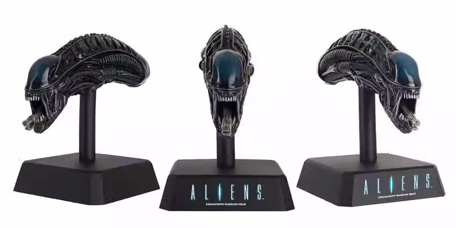 Miniature : Alien & Predator Museum - Réplique de la tête du Xénomorphe