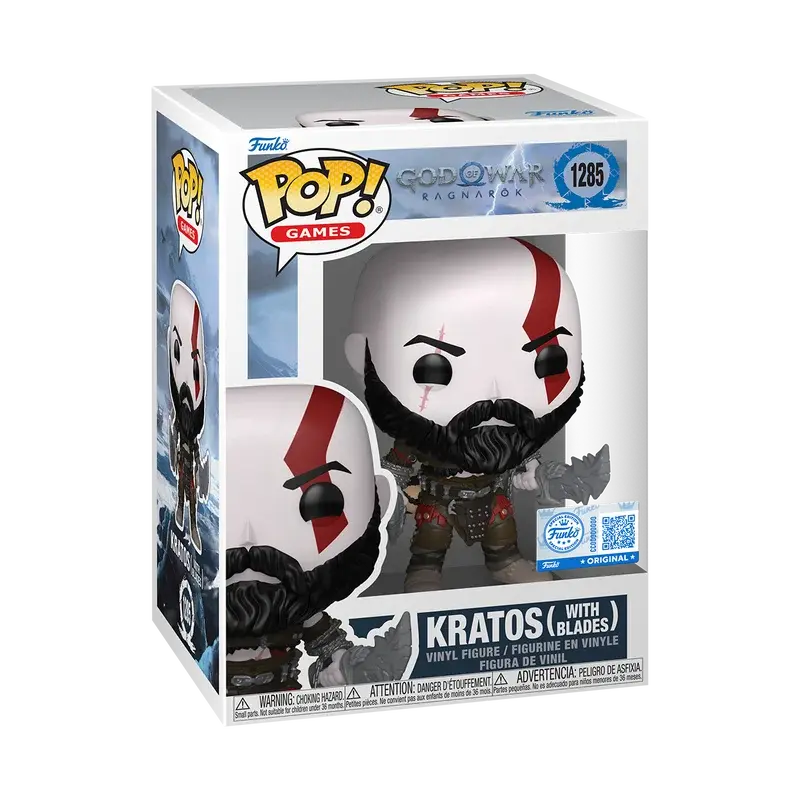 Miniature : GOD OF WAR - POP Games N° 1285 - Kratos avec lames
