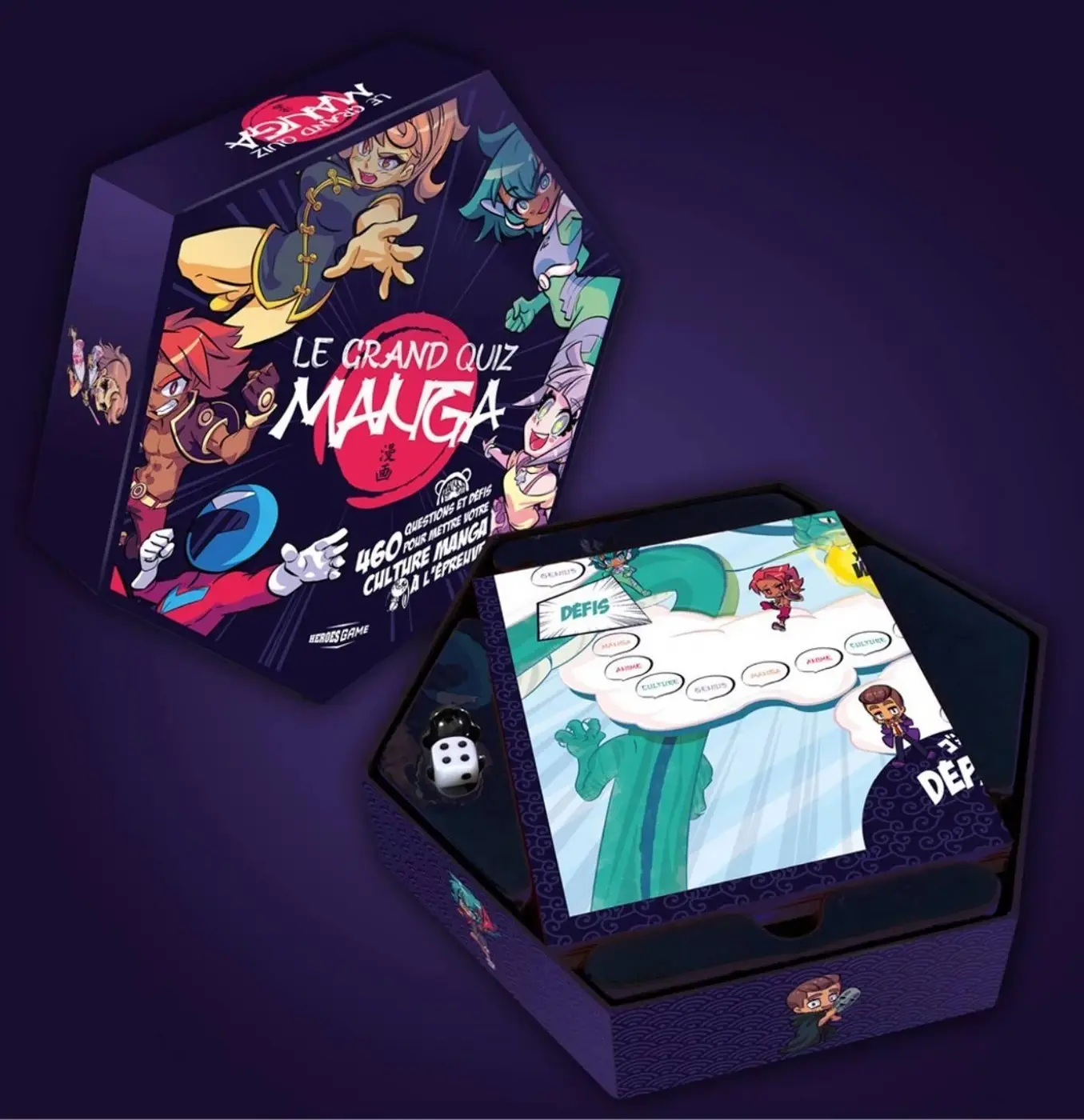 LE GRAND QUIZ MANGA - Hachette Heroes