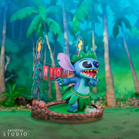 Miniature : DISNEY - Figurine Stitch Hula Dance