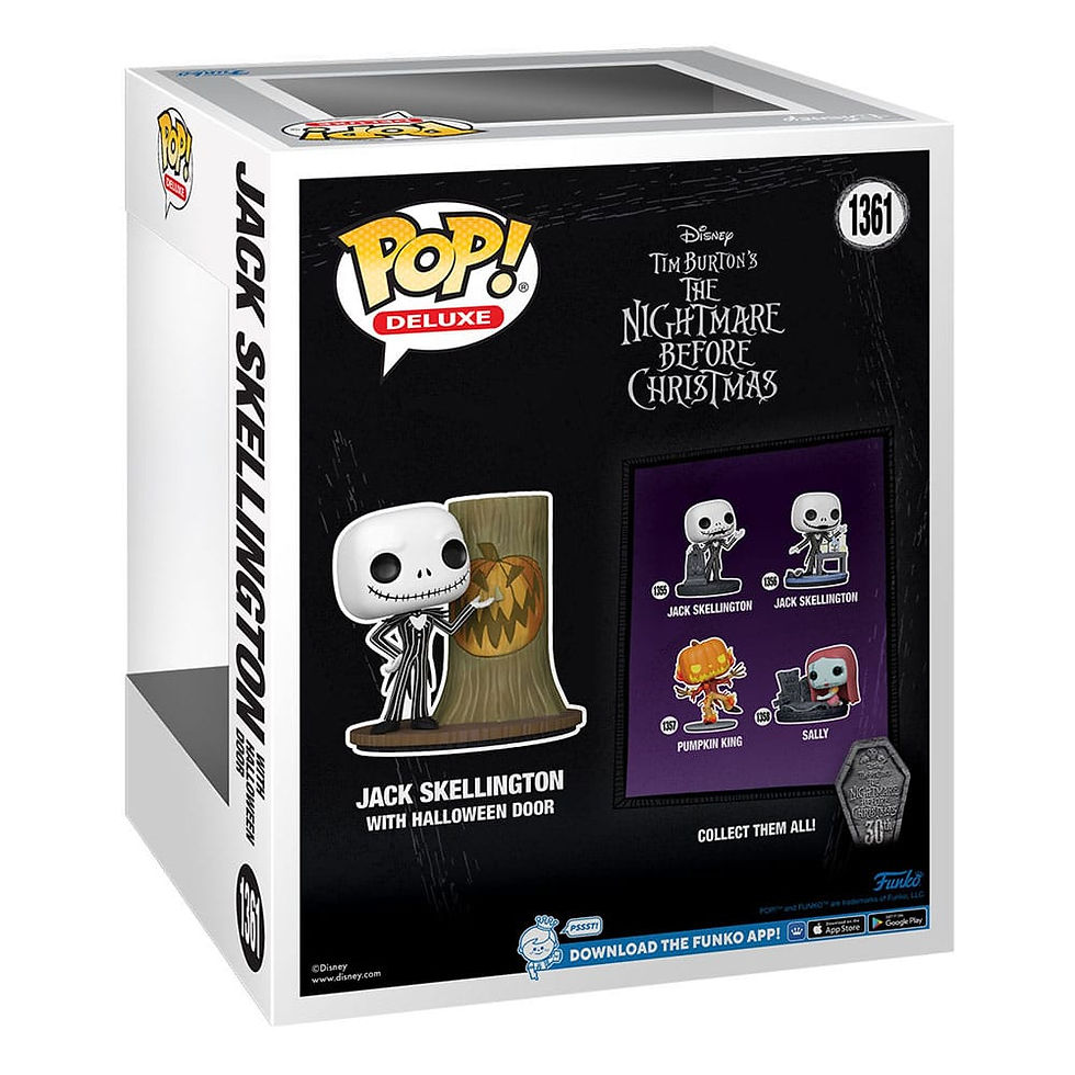 Miniature : L´étrange Noël de Mr. Jack 30th POP! Deluxe 1361 Jack w/H.Town Door 9