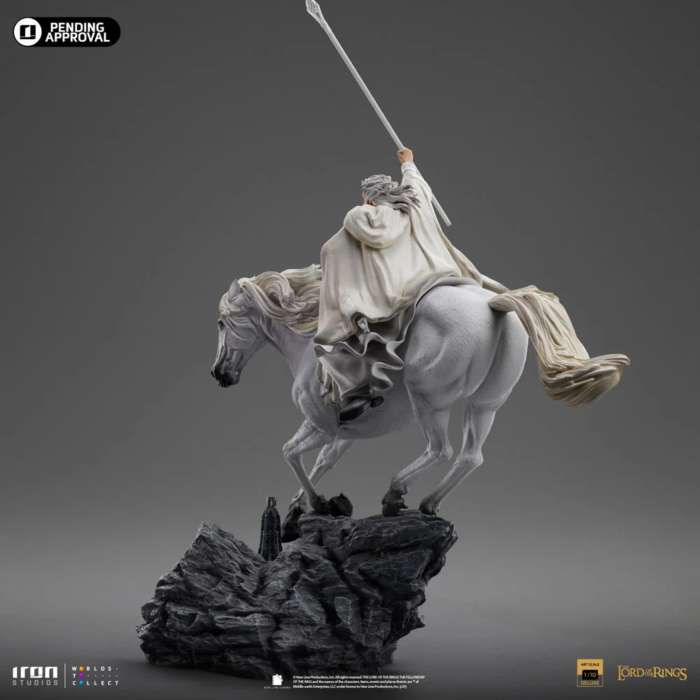 Miniature : Le Seigneur des Anneaux - Gandalf le Blanc 1/10