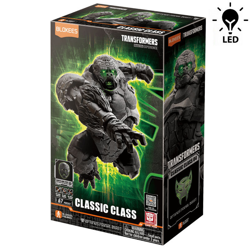 Miniature : Transformers Blokees Classic Class 04 Optimus Primal Beast Rise Of The Beasts