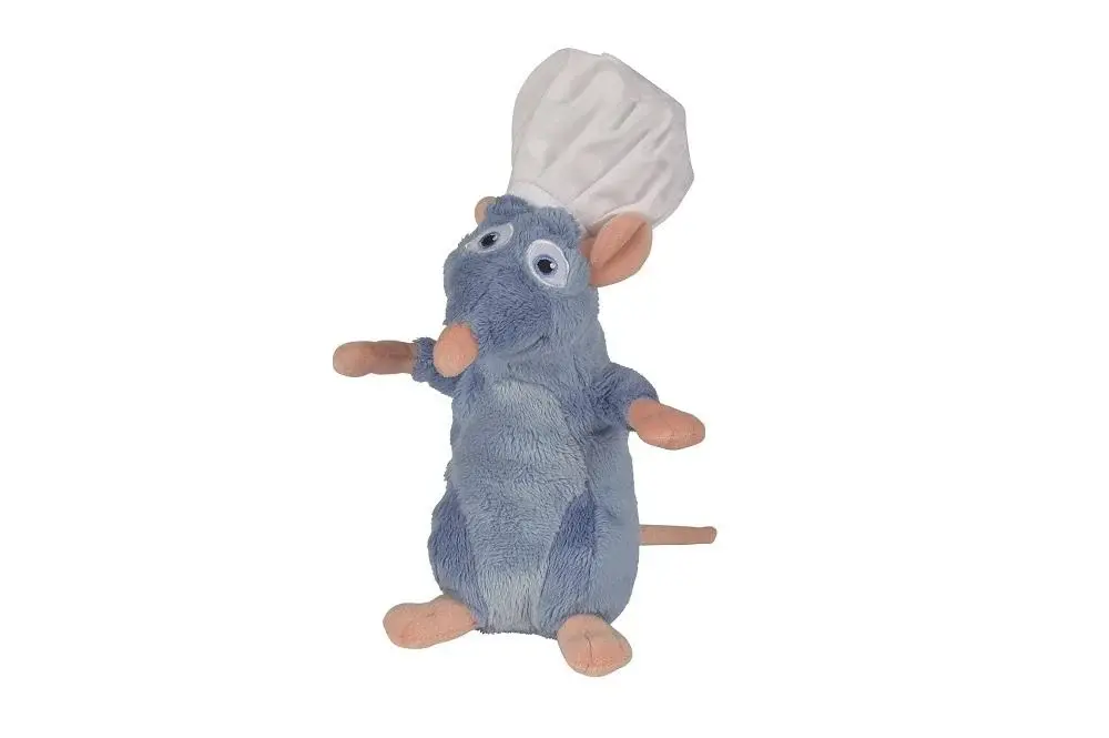 DISNEY - Peluche Ratatouille - Remy avec Toque - 20cm