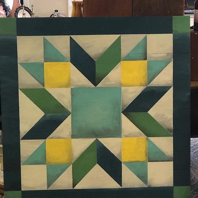 Dixie Belle 2x2 Barn Quilt Paint Class 2