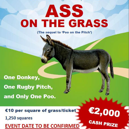 ‘Ass on the Grass’ Fundraiser