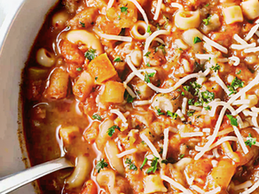 Pasta e Fagioli (Italian Pasta and Bean Soup)