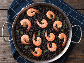 Arroz Negro (Spanish Black Rice with Squid Ink)