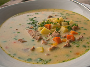 Teleća Čorba (Balkan Veal Soup)