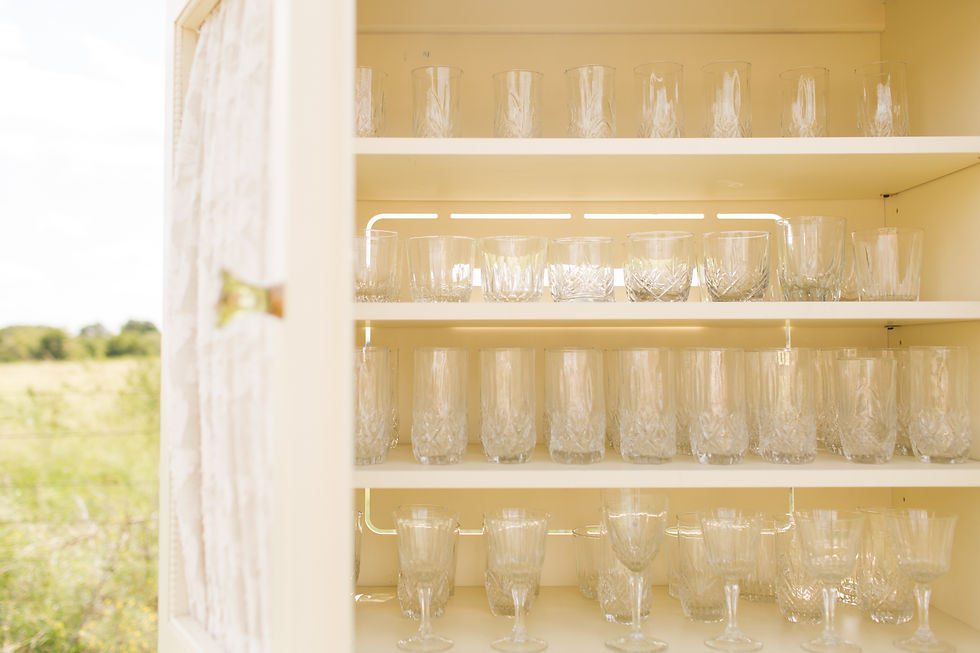 Glassware galore!