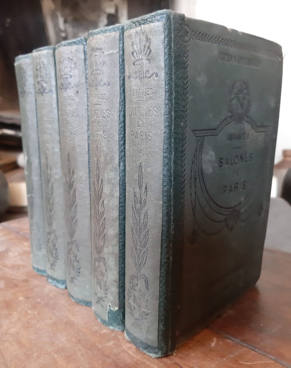 Miniatura: Ciclo Napoleónico - Historia de los Salones en Paris - Cartas de Napoleón