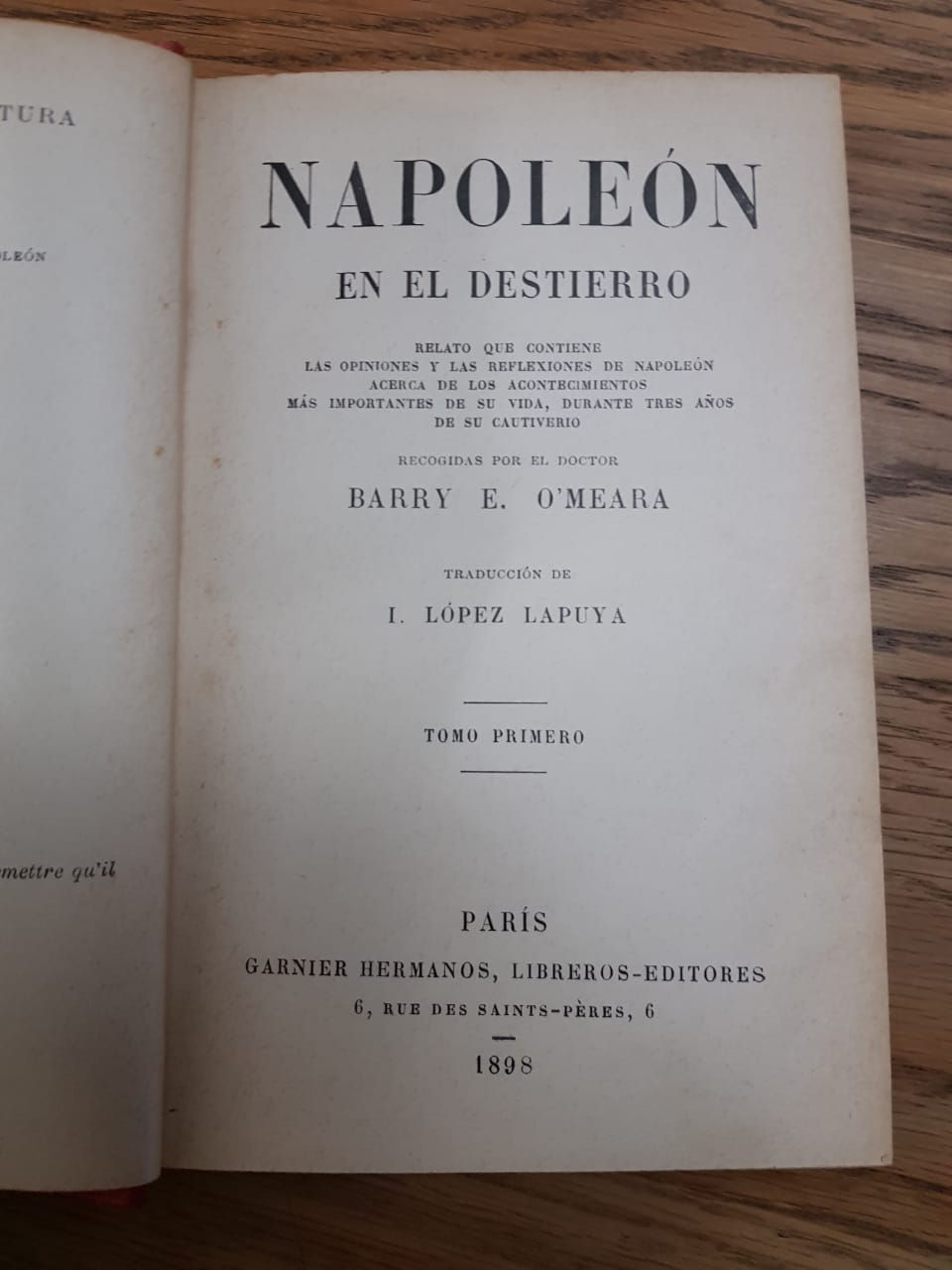 Miniatura: Memorial Santa Elena - História de Napoleón