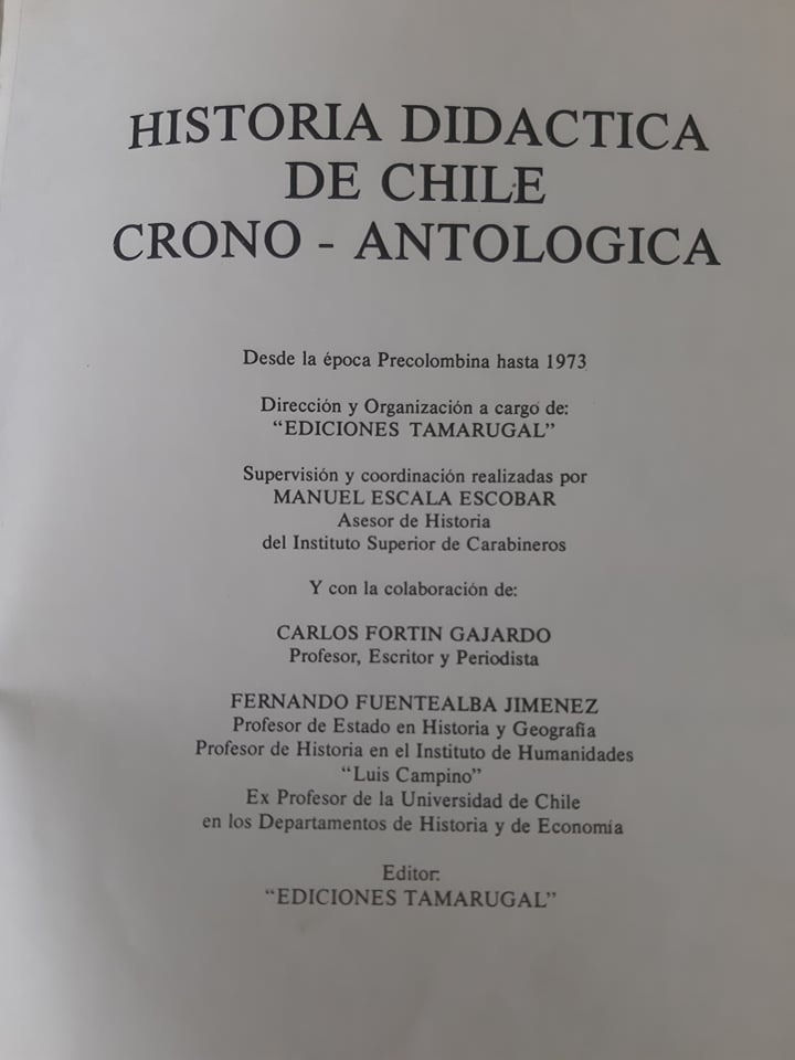 Miniatura: Historia didáctica de Chile