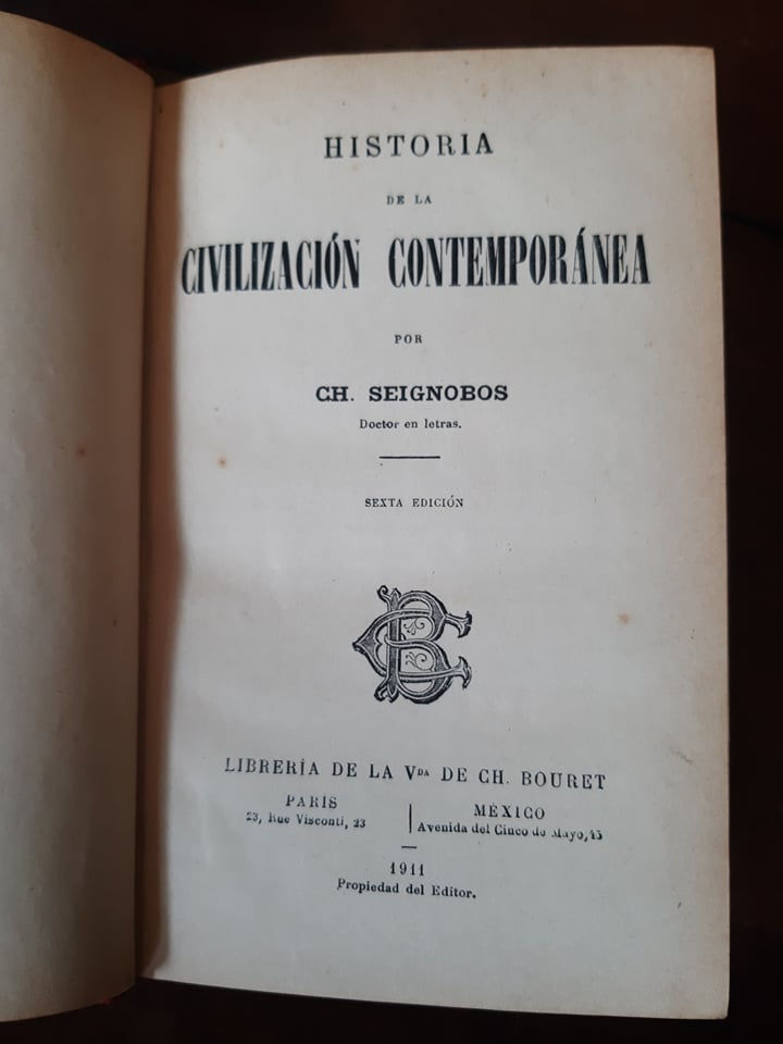 Miniatura: Historia de la civilizacion - Ch Seignobos