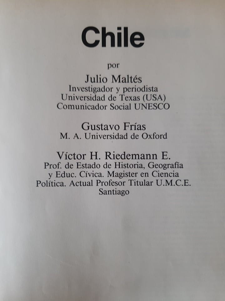 Miniatura: Chile Especial Crónica de América