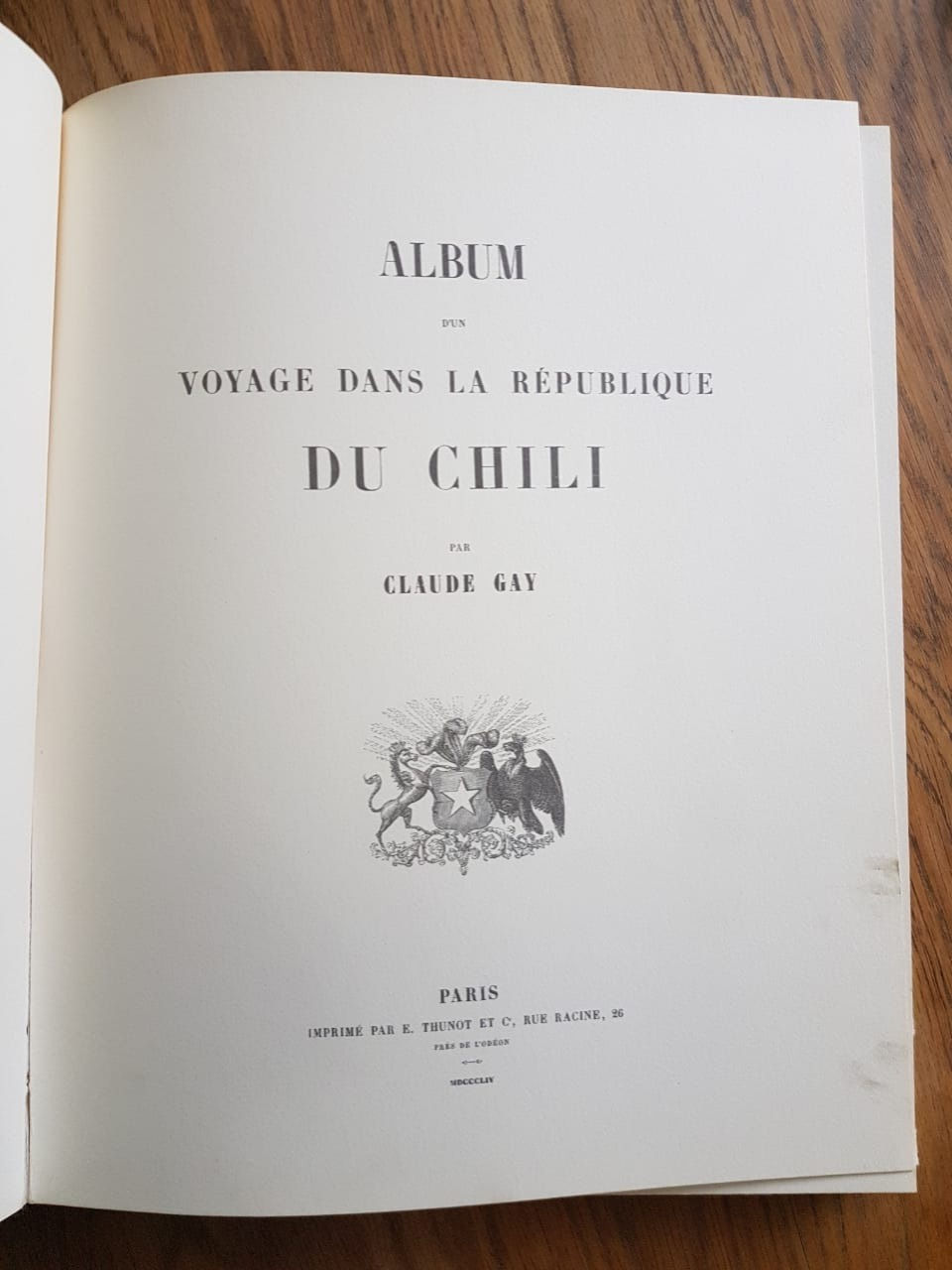 Miniatura: Voyage dans Republique du Chili - Claude Gay