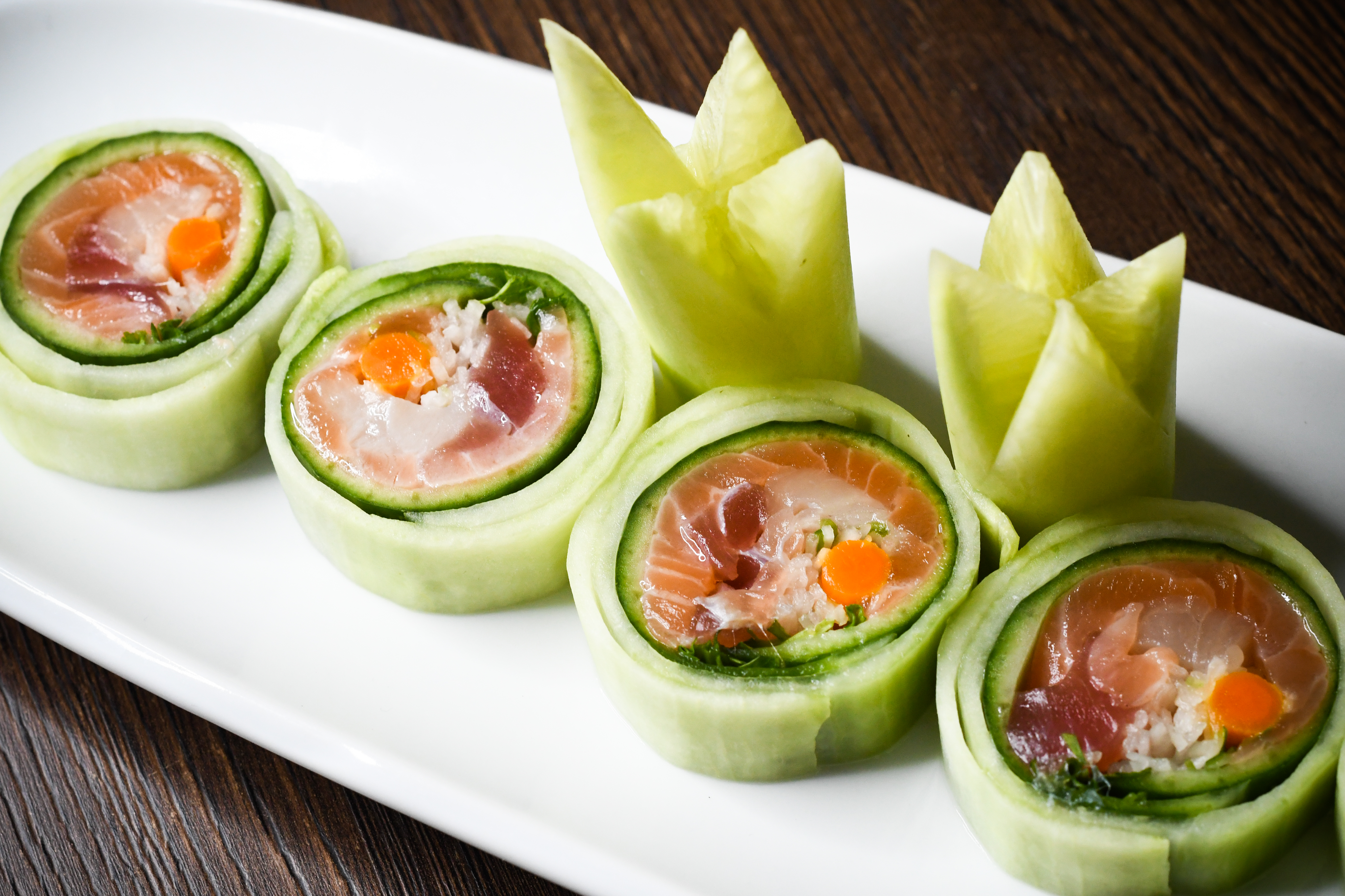 Arranged Food and Objects