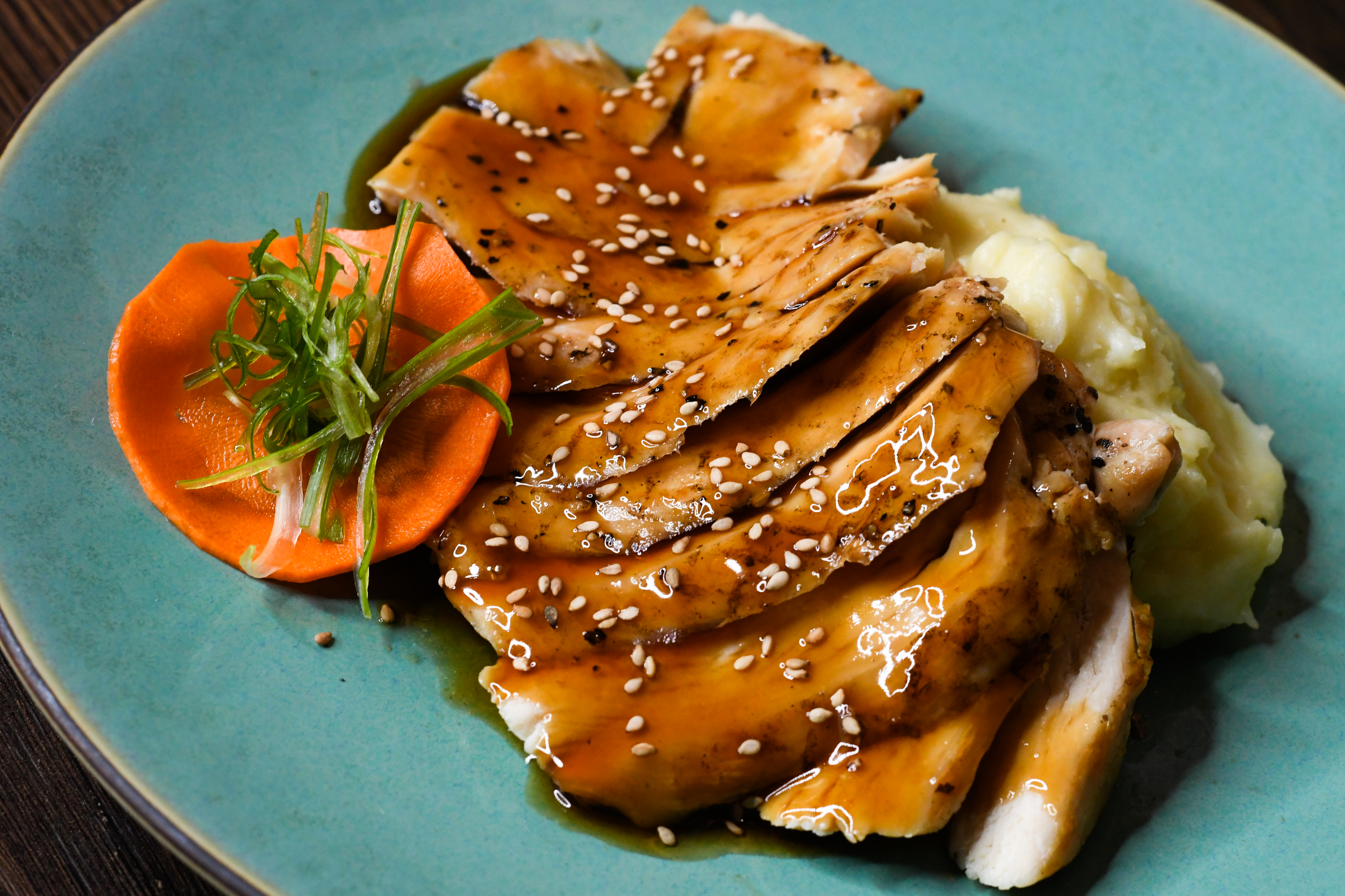 Arranged Food and Objects