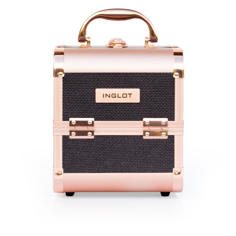 Thumbnail: MB152M INGLOT MAKEUP CASE BLACK&ROSE GOLD