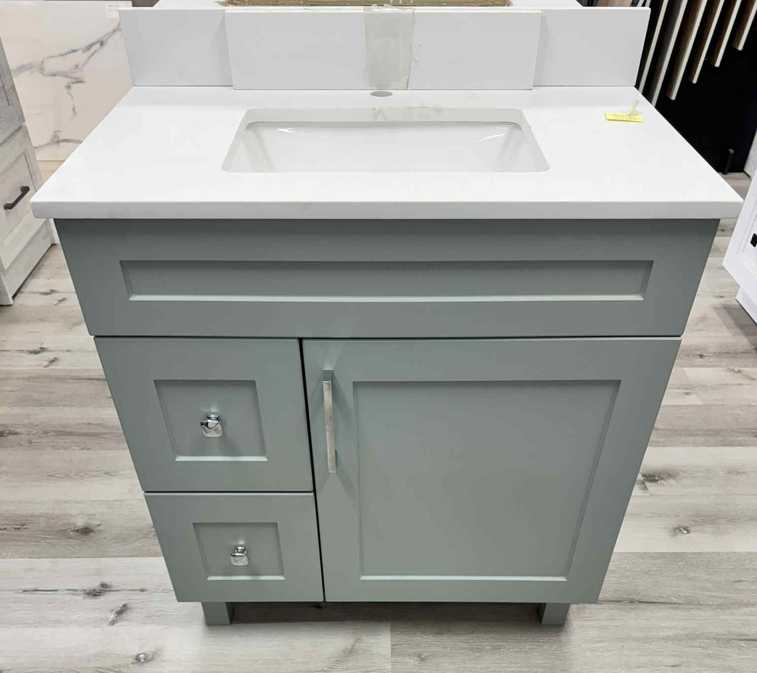 30" Vanity custom with legs