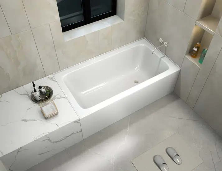 Thumbnail: Wall to wall bathtub B-7128