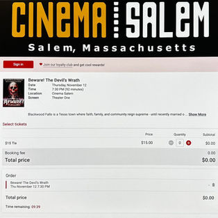 Salem screening + Q&A