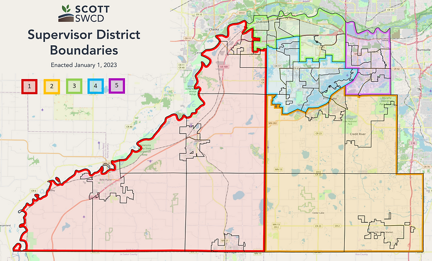 Supervisor District Boundaries (2023)
